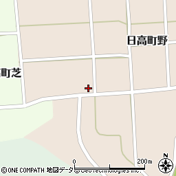 兵庫県豊岡市日高町野6周辺の地図