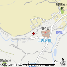神奈川県厚木市上古沢1908周辺の地図