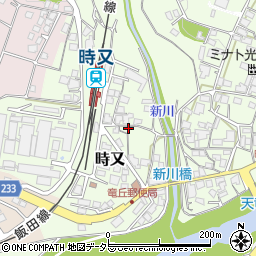 長野県飯田市時又907周辺の地図