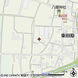 岐阜県関市東田原754周辺の地図