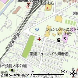 神奈川県海老名市柏ケ谷600-11周辺の地図