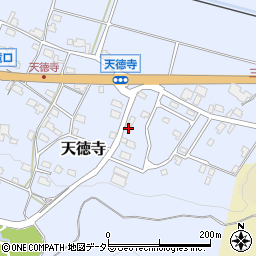 福井県三方上中郡若狭町天徳寺30周辺の地図