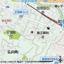 神奈川県横浜市保土ケ谷区仏向町108周辺の地図