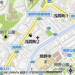 スタヂオ横濱舎周辺の地図