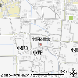 岐阜県岐阜市小野472-3周辺の地図