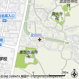 鳥取県倉吉市福庭1076周辺の地図