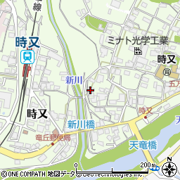 長野県飯田市時又489周辺の地図