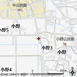 岐阜県岐阜市小野5丁目15周辺の地図