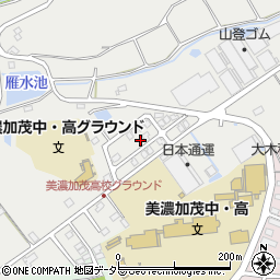 岐阜県美濃加茂市山之上町999周辺の地図