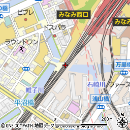ビックママ横浜ポルタ店周辺の地図
