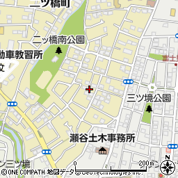 神奈川県横浜市瀬谷区二ツ橋町47周辺の地図