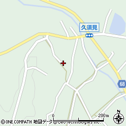 岐阜県恵那市長島町久須見1097周辺の地図