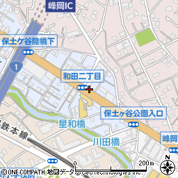 ユニバーサル園芸社　横浜支店周辺の地図