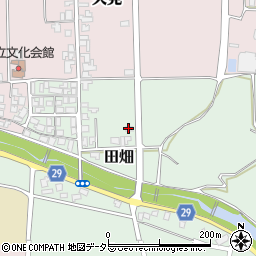 鳥取県東伯郡湯梨浜町田畑430-3周辺の地図