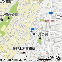 神奈川県横浜市瀬谷区二ツ橋町56-7周辺の地図