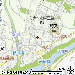 長野県飯田市時又478-2周辺の地図