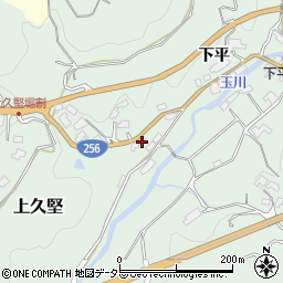 長野県飯田市上久堅下平173周辺の地図