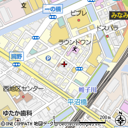 ＰＡプラザ横浜ビル周辺の地図