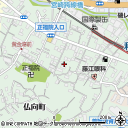 神奈川県横浜市保土ケ谷区仏向町169周辺の地図