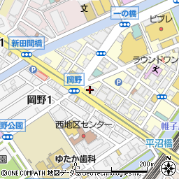 ネイルサロンＭＩＫＩ横浜ミキ周辺の地図
