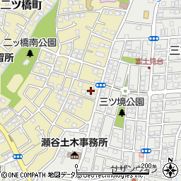 神奈川県横浜市瀬谷区二ツ橋町56-36周辺の地図