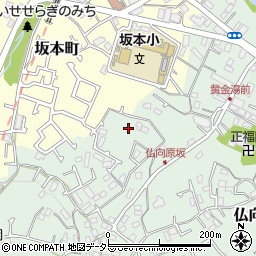 神奈川県横浜市保土ケ谷区仏向町558周辺の地図