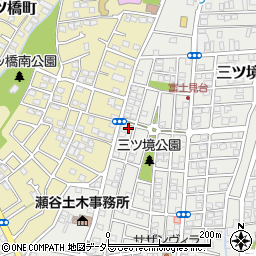 神奈川県横浜市瀬谷区三ツ境145-14周辺の地図