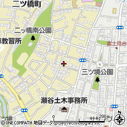 神奈川県横浜市瀬谷区二ツ橋町56-24周辺の地図