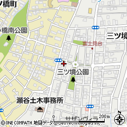 神奈川県横浜市瀬谷区三ツ境145-1周辺の地図