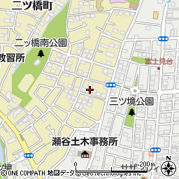 神奈川県横浜市瀬谷区二ツ橋町56-21周辺の地図