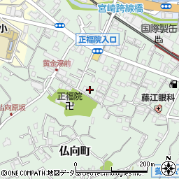 神奈川県横浜市保土ケ谷区仏向町227-1周辺の地図