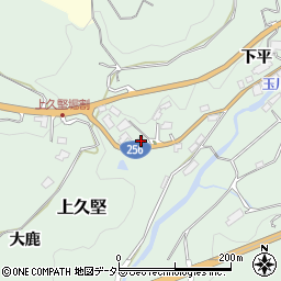 長野県飯田市上久堅下平1223周辺の地図