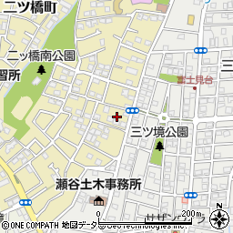 神奈川県横浜市瀬谷区二ツ橋町56-35周辺の地図