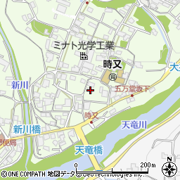 長野県飯田市時又509周辺の地図