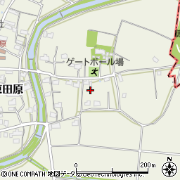 岐阜県関市東田原538周辺の地図