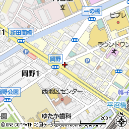 クラフトビール JINGLE 横浜店周辺の地図