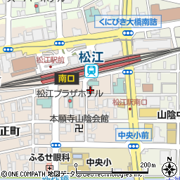 株式会社増岡組　松江支店周辺の地図