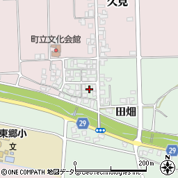 鳥取県東伯郡湯梨浜町田畑265-1周辺の地図