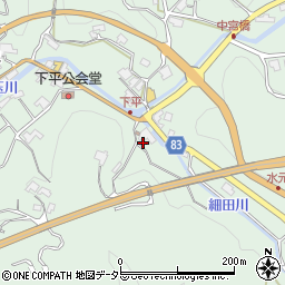 長野県飯田市上久堅下平7869周辺の地図