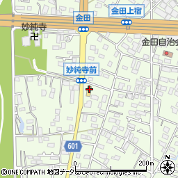 神奈川県厚木市金田336周辺の地図