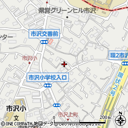 神奈川県横浜市旭区市沢町127-12周辺の地図