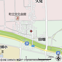 鳥取県東伯郡湯梨浜町田畑266-1周辺の地図