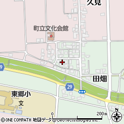 鳥取県東伯郡湯梨浜町田畑257-2周辺の地図