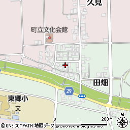 鳥取県東伯郡湯梨浜町田畑265周辺の地図