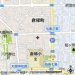 京都府舞鶴市倉梯町26-2周辺の地図