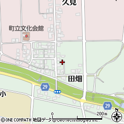 鳥取県東伯郡湯梨浜町田畑286-3周辺の地図
