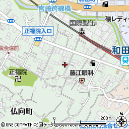 神奈川県横浜市保土ケ谷区仏向町114周辺の地図