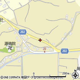 鳥取県倉吉市谷周辺の地図