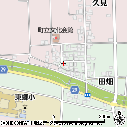 鳥取県東伯郡湯梨浜町田畑257-1周辺の地図