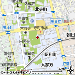 島根県松江市寺町201-4周辺の地図